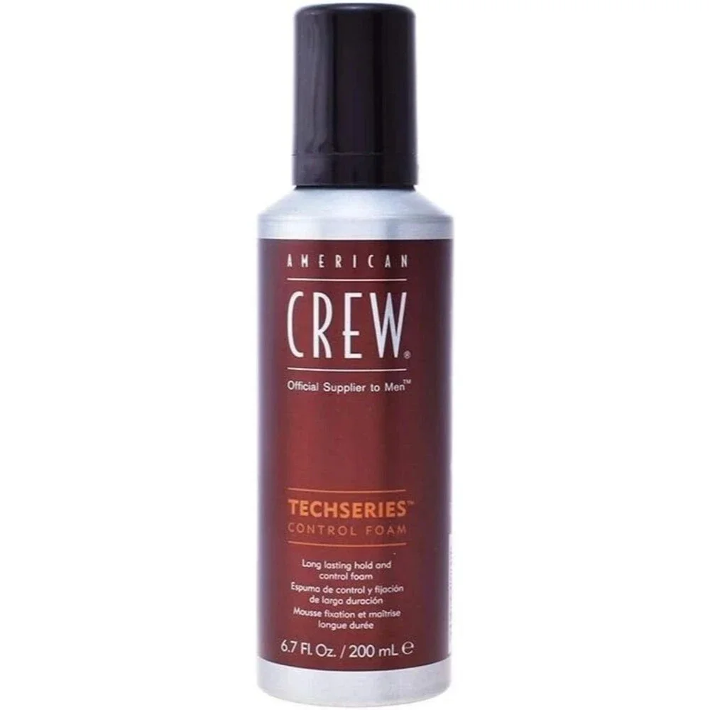 American Crew Tech Series Control Foam- 6.7 oz, Pack of 2